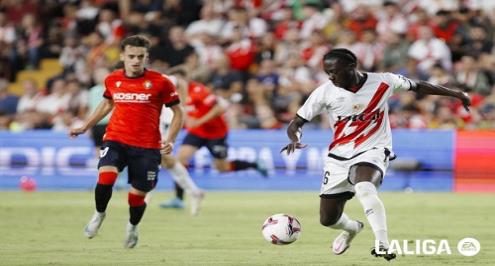 "ريمونتادا" رايو فاليكانو تهزم أوساسونا في الدوري الإسباني